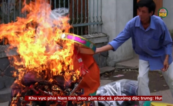 Thay đổi th&oacute;i quen đốt v&agrave;ng m&atilde;