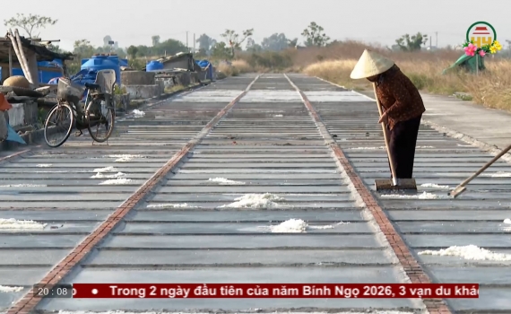 Tinh hoa làng nghề muối Tam Đồng