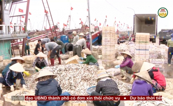 Ngư d&acirc;n đ&oacute;n lộc biển đầu năm