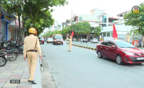 Đảm bảo an to&agrave;n giao th&ocirc;ng khu vực bến xe trung t&acirc;m