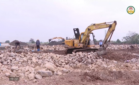 Xã Kiến Xương giải phóng mặt bằng khu công nghiệp