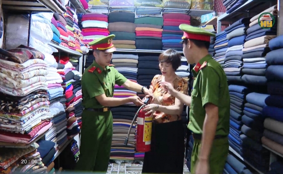 Tăng cường phòng cháy tại các chợ