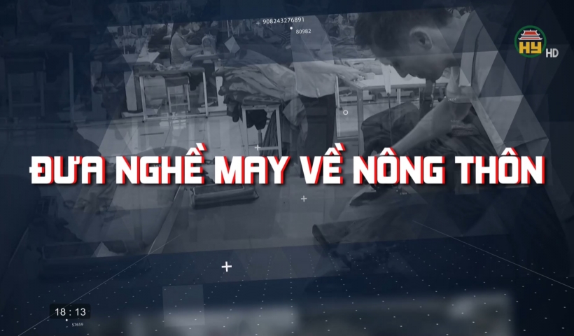 Đưa nghề may về nông thôn