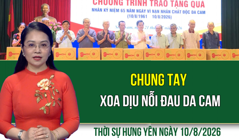 Chung tay xoa dịu nỗi đau da cam